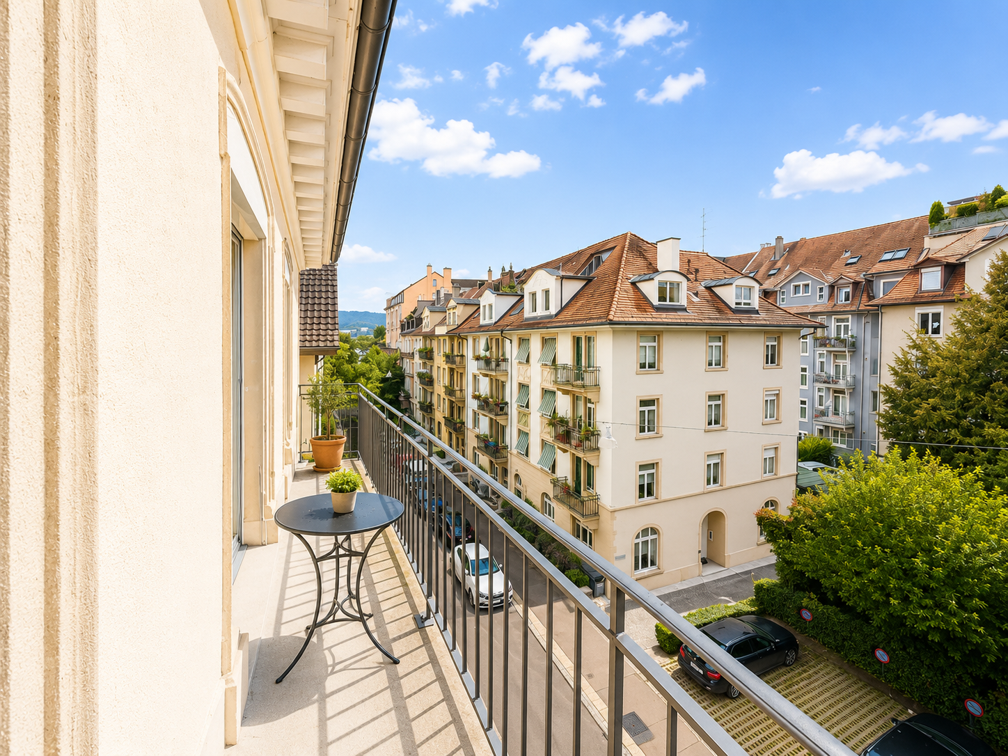 2 ½ rooms furnished flat