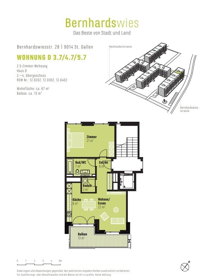 2 ½ rooms apartment, photo 7 of 7