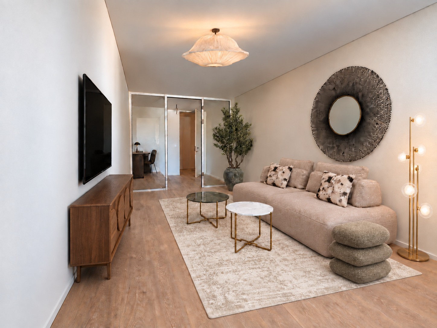 1 ½ rooms apartment