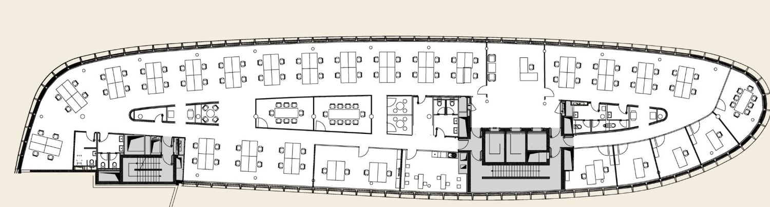 ufficio 2670m²