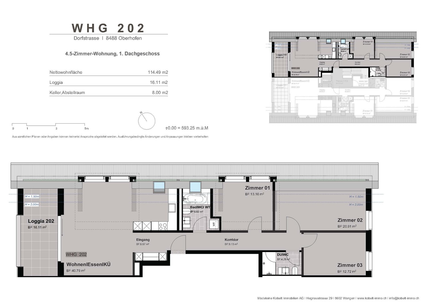 4 ½ rooms roof flat, photo 7 of 7