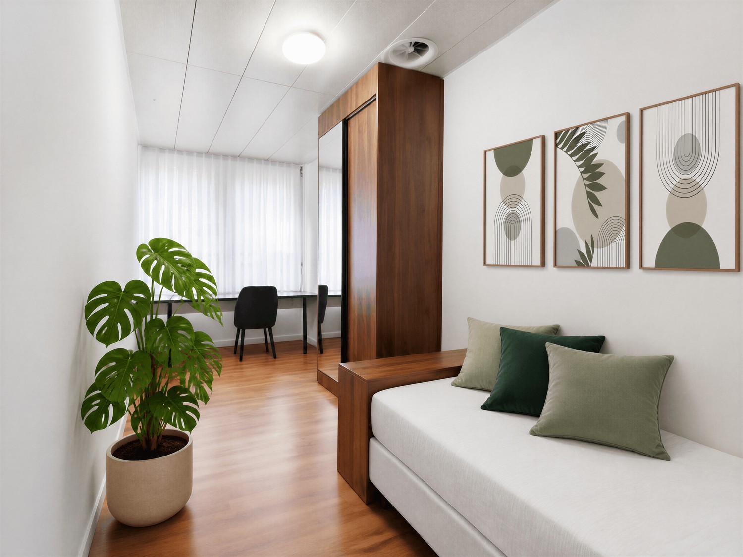 2 room single room