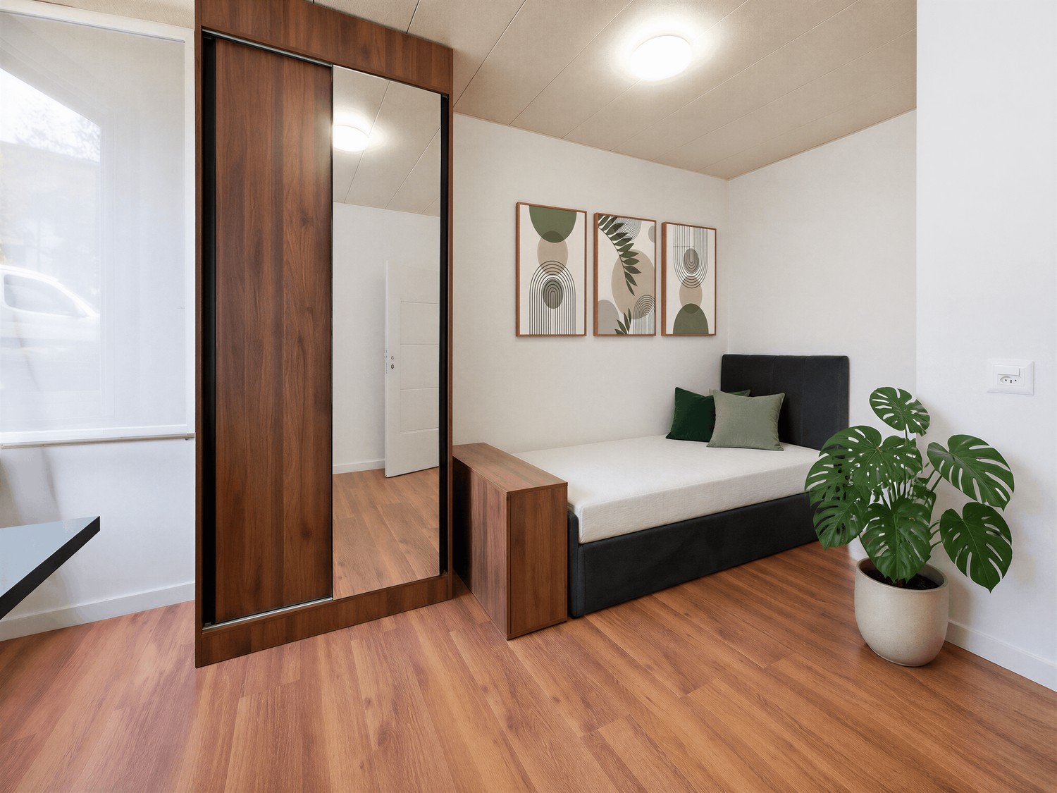 2 room single room