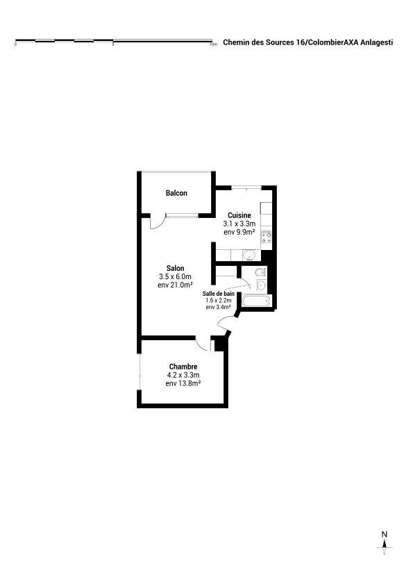 2 ½ Zimmer Wohnung