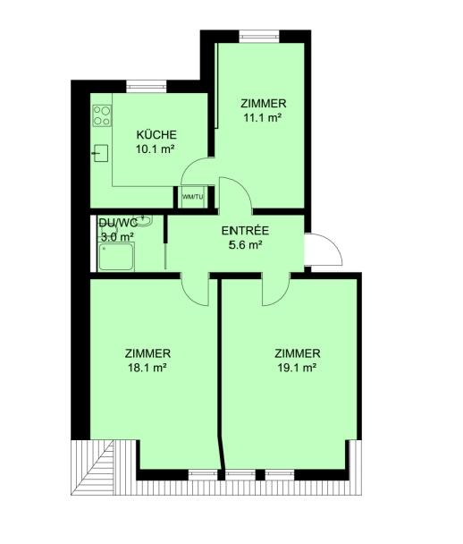 3 ½ rooms apartment, photo 9 of 9