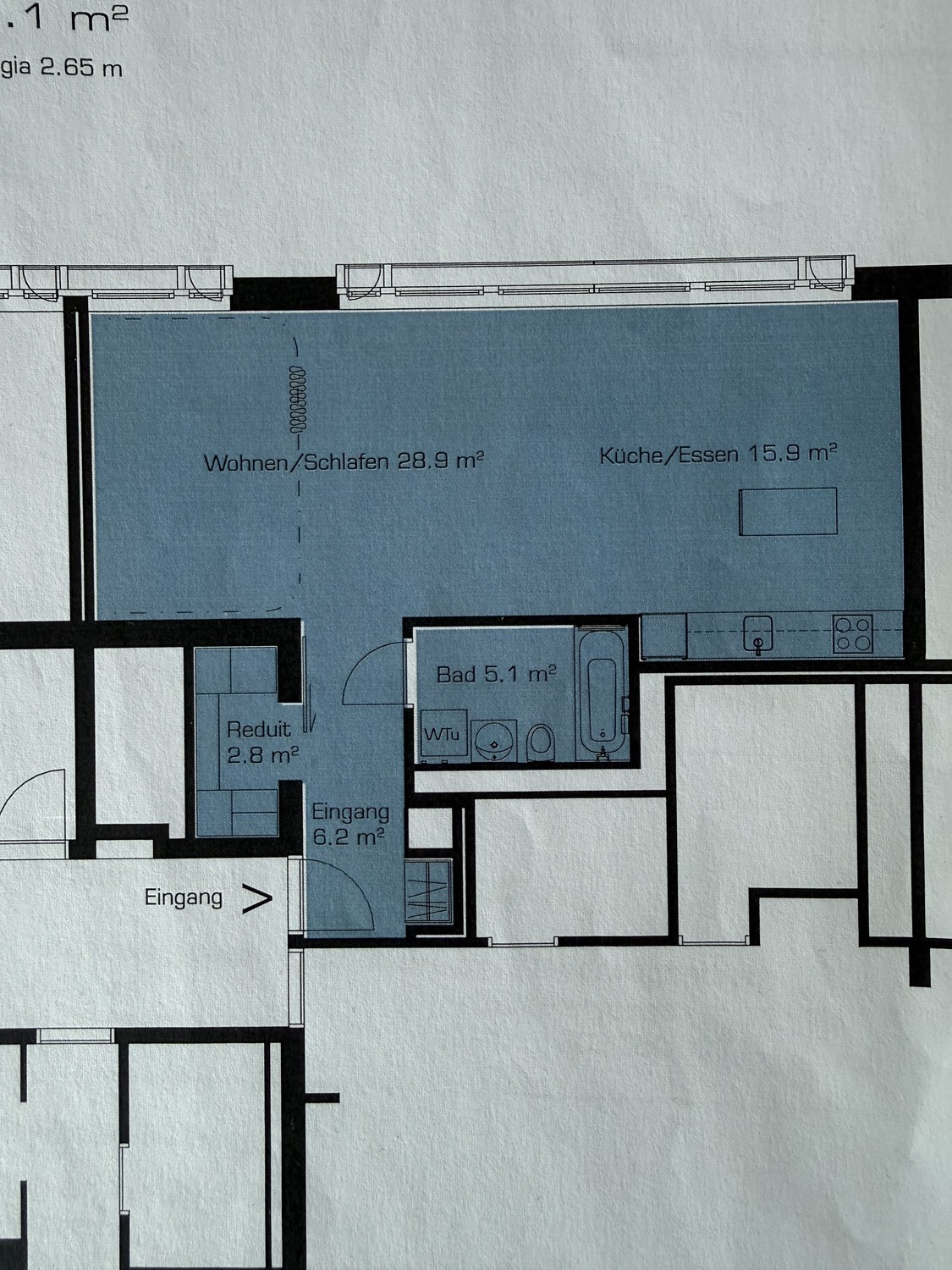 1 room apartment, photo 2 of 6