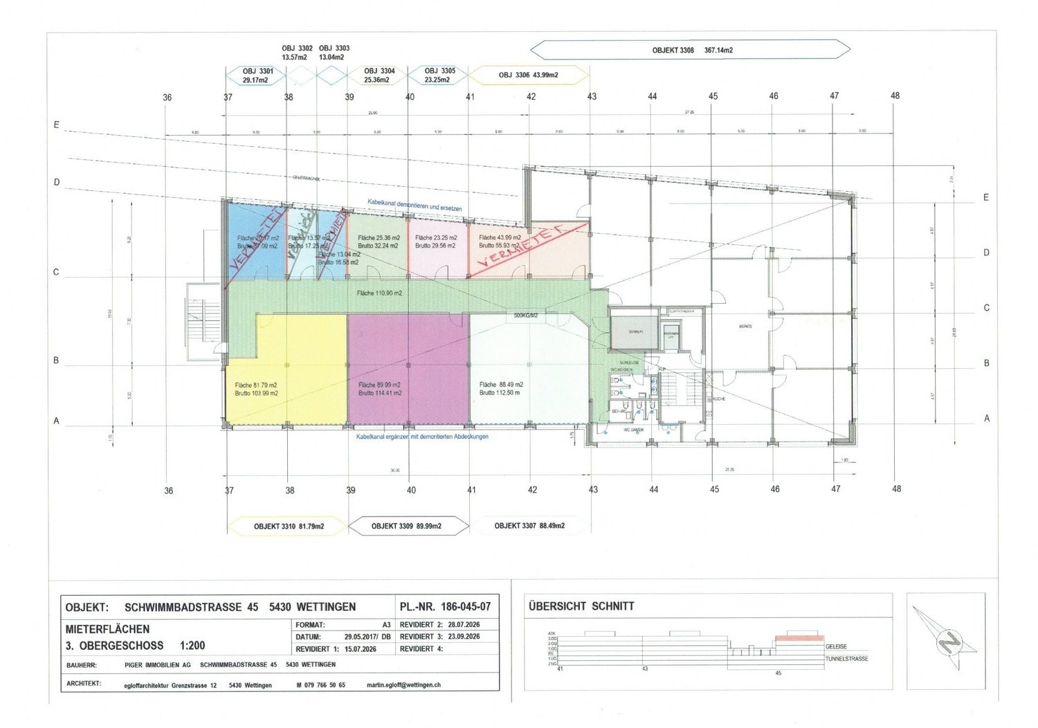 76-130m² office