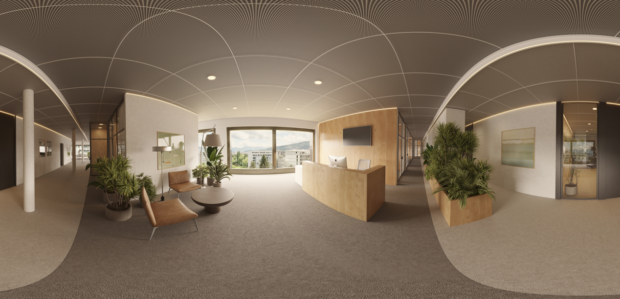 1552m² office