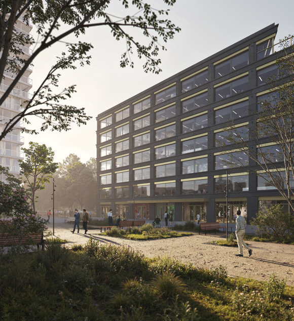 1552m² office