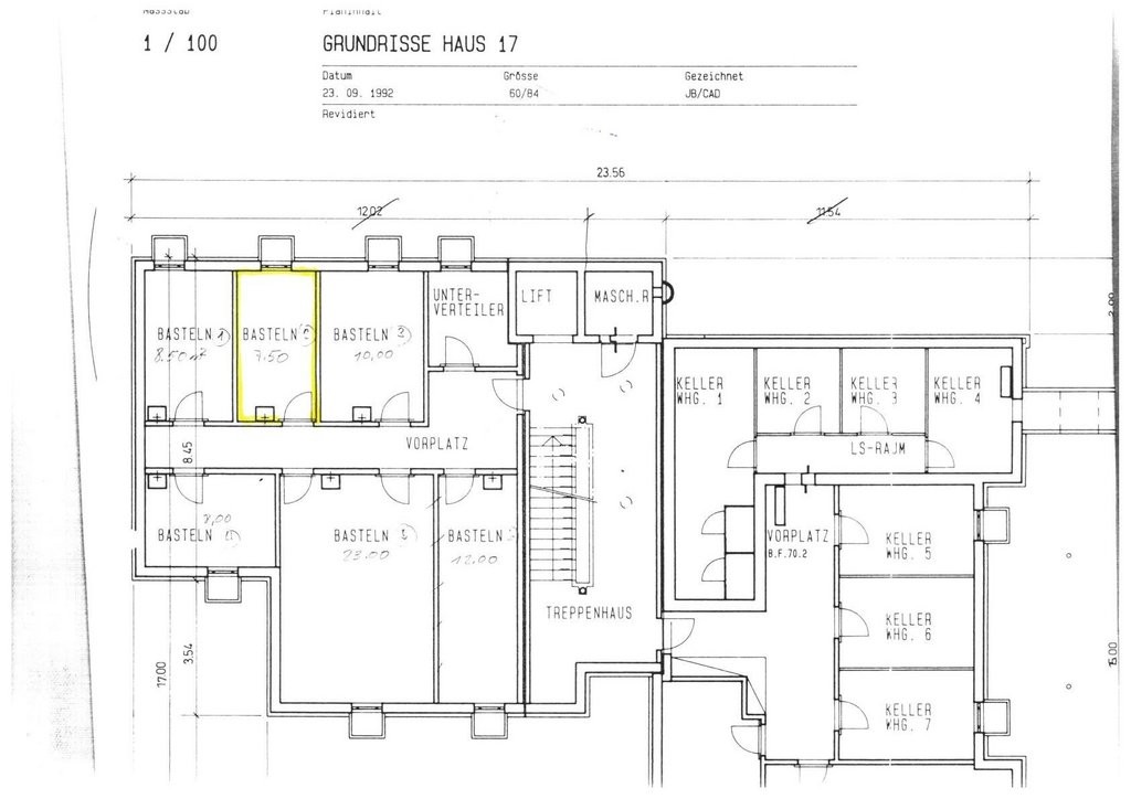 8m² storage room