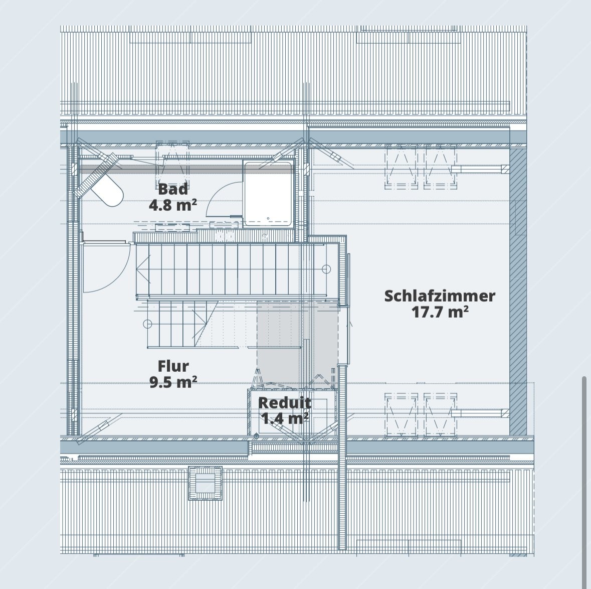 3 ½ rooms attic flat, photo 7 of 7