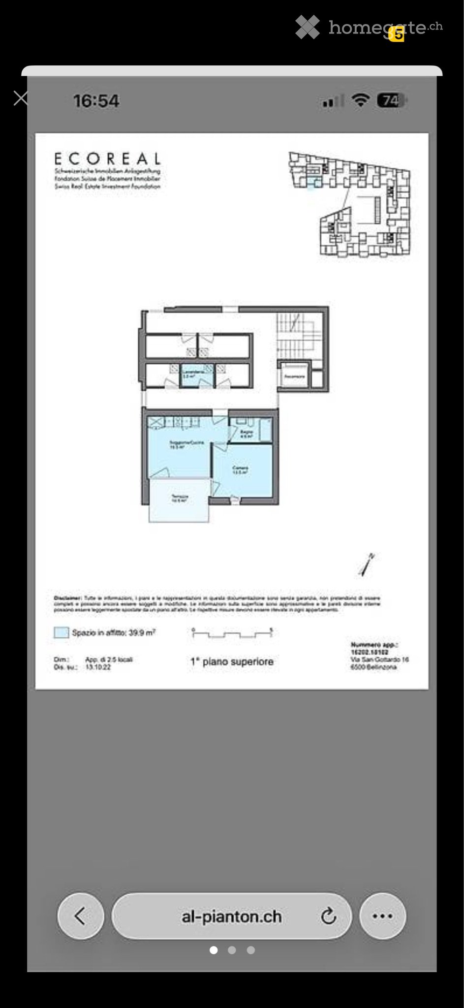 2 rooms apartment, photo 2 of 2