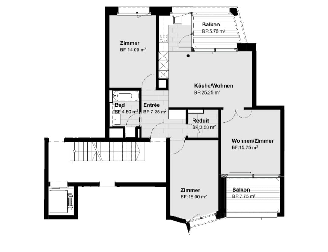 3 ½ rooms apartment, photo 7 of 7