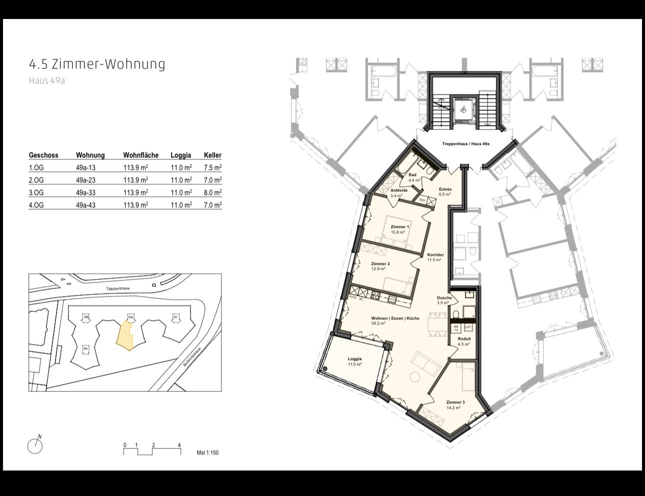 4 ½ rooms apartment, photo 3 of 5