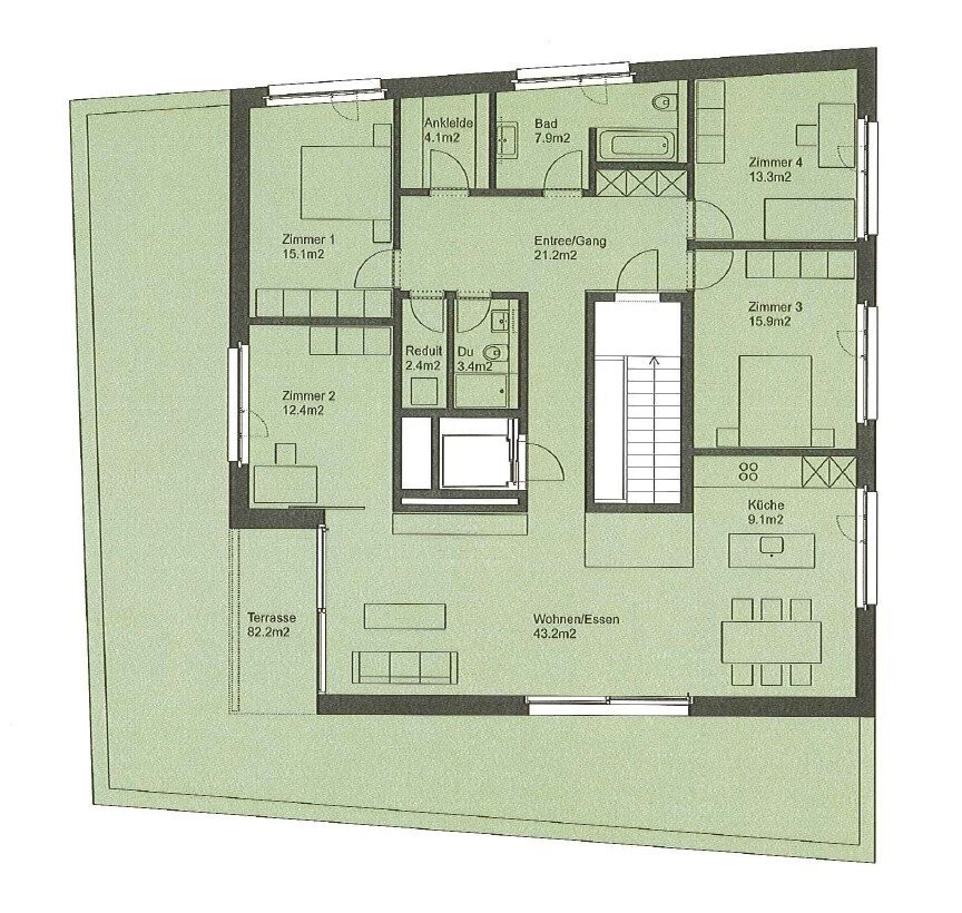 5 ½ rooms apartment