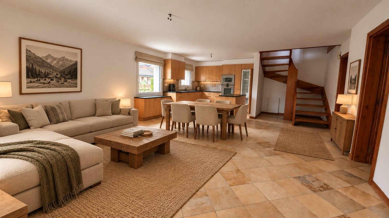 5 rooms apartment