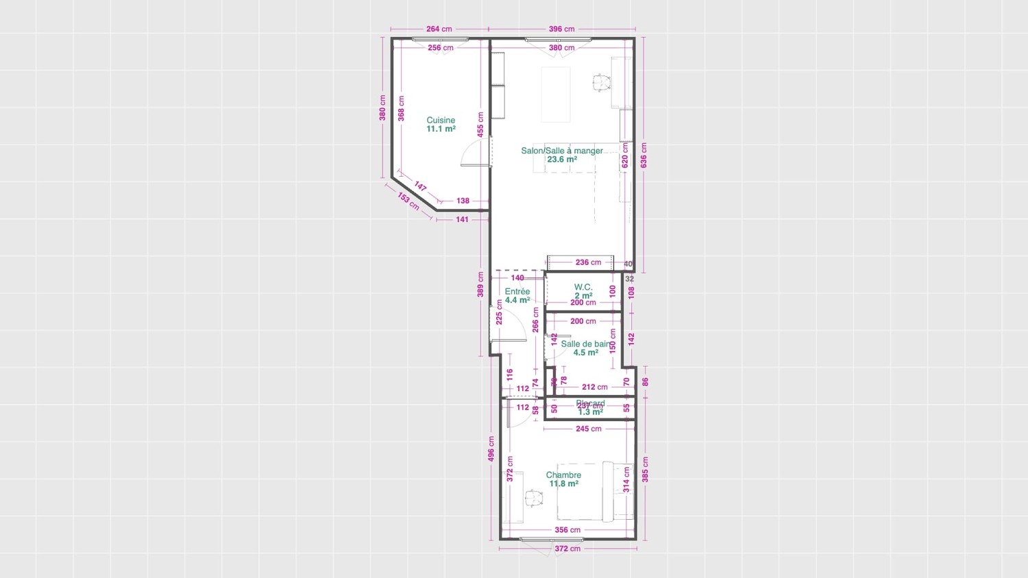 3-Zimmer-Wohnung, Foto 3 von 3