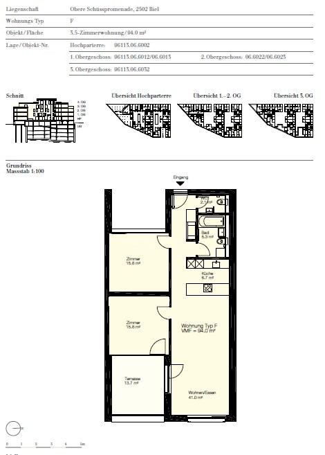 3 ½ rooms apartment, photo 9 of 10