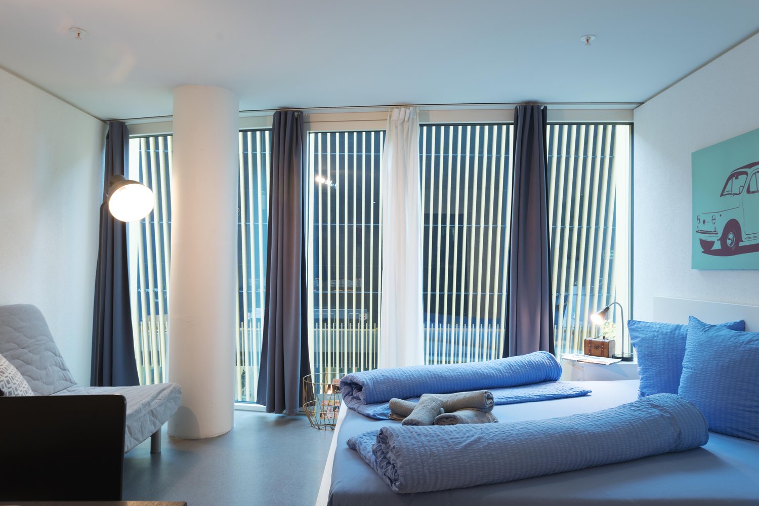 1 room furnished flat
