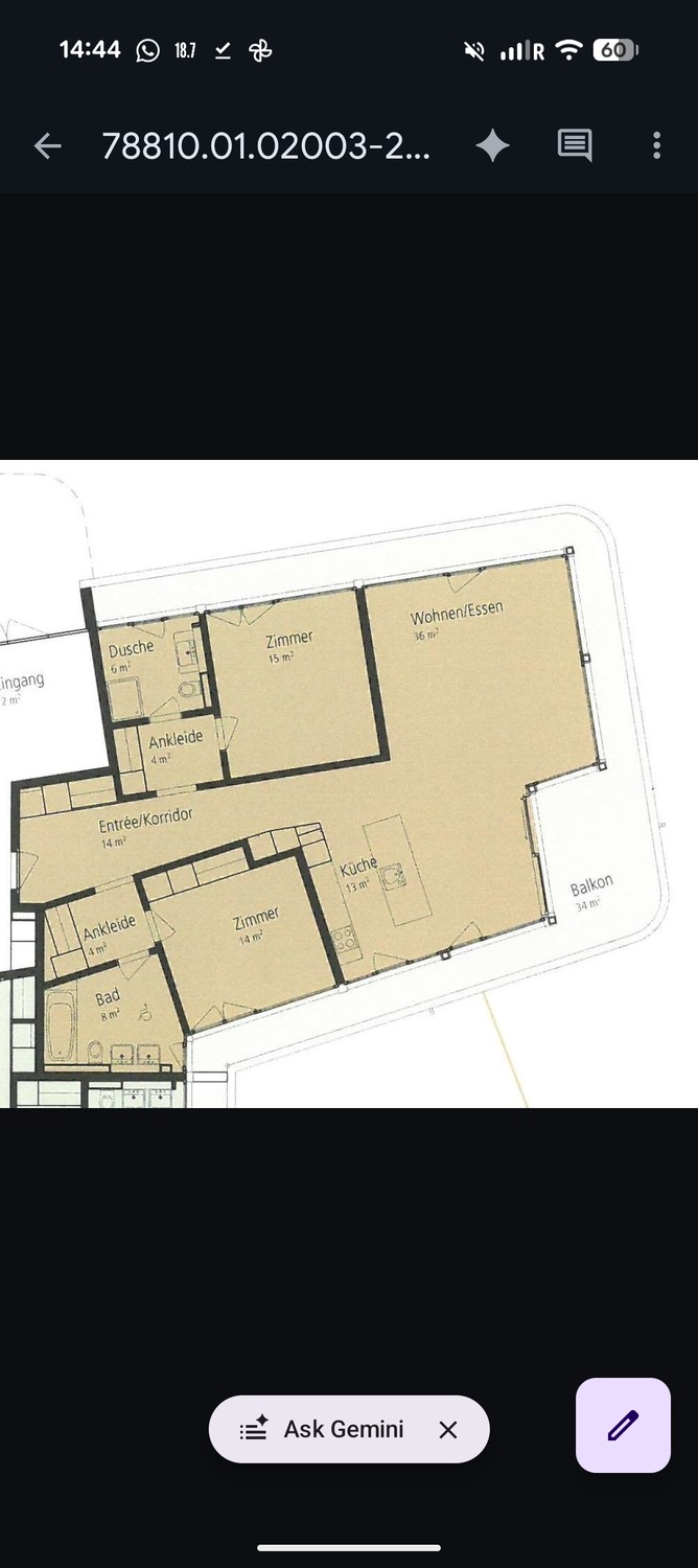 3 ½ Zimmer-Wohnung