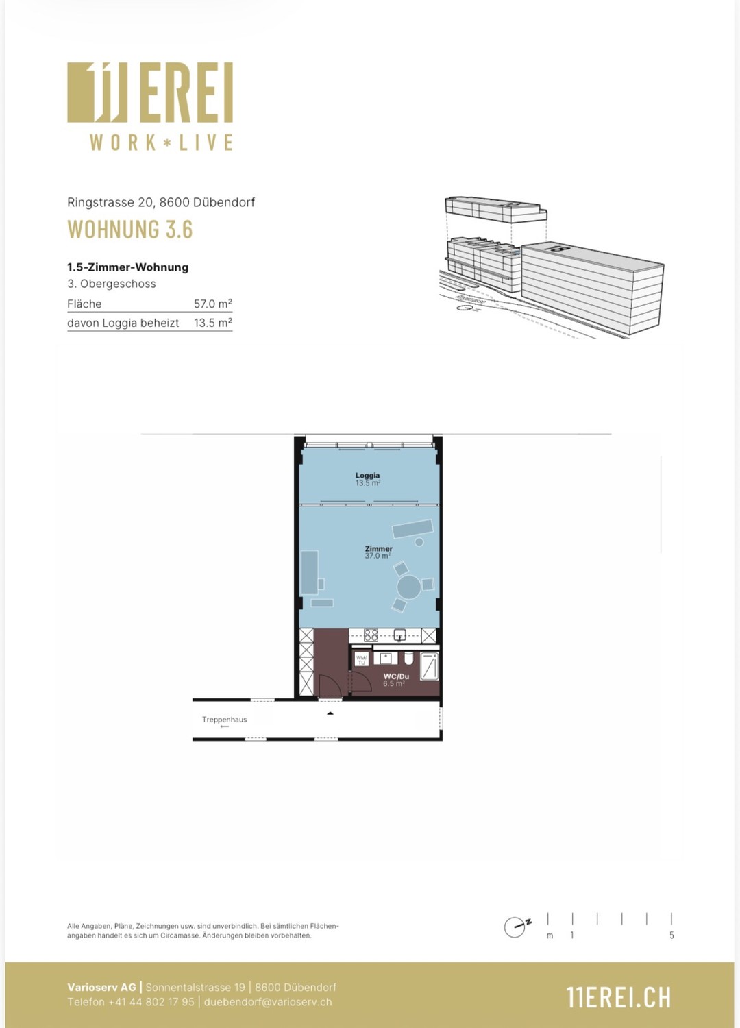 1 ½ rooms apartment, photo 8 of 8
