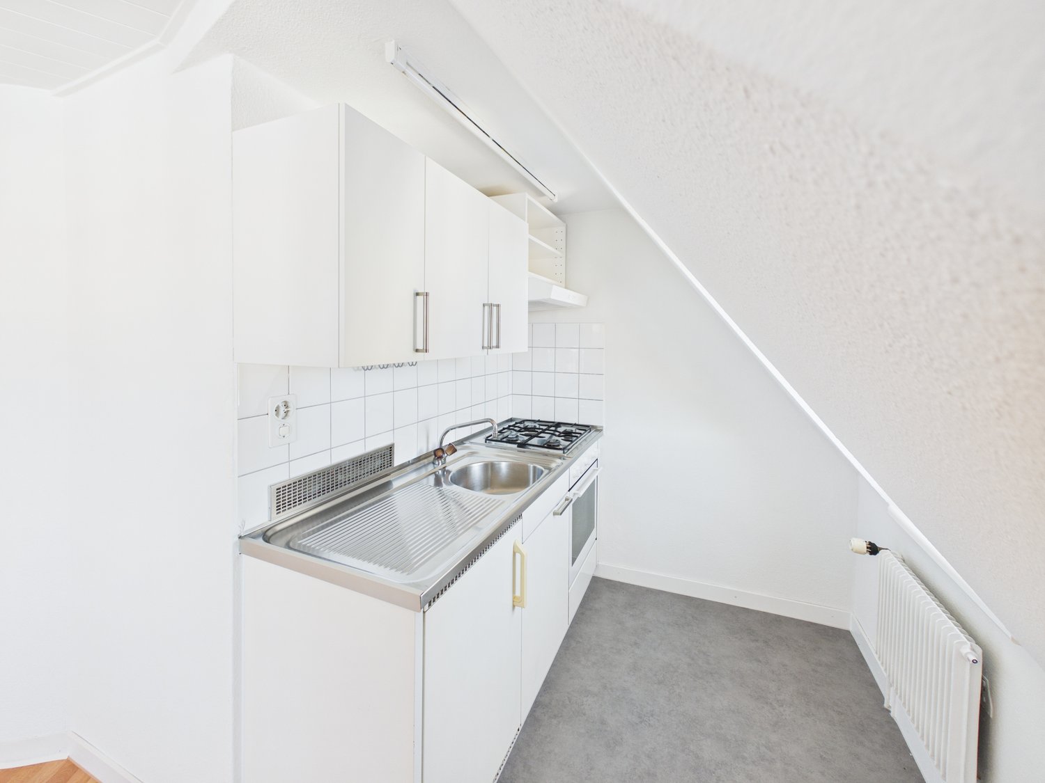 2 rooms roof flat