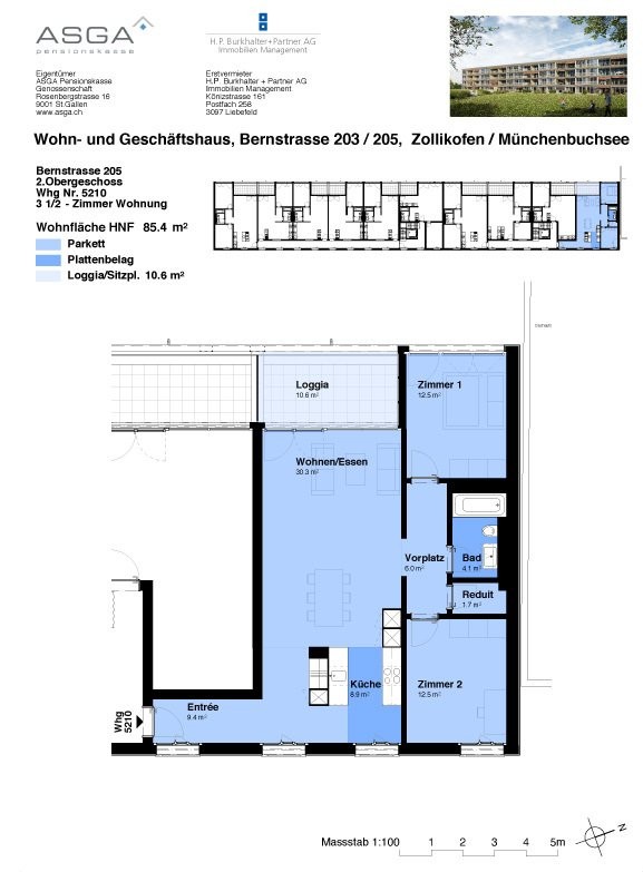 3 ½ rooms apartment, photo 8 of 8