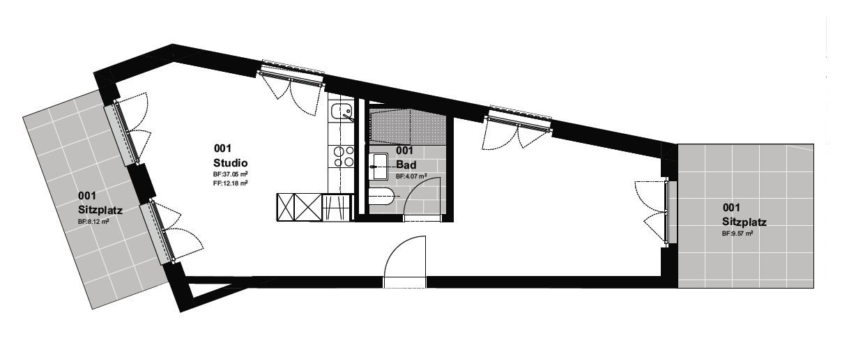 1 ½ rooms apartment, photo 5 of 5