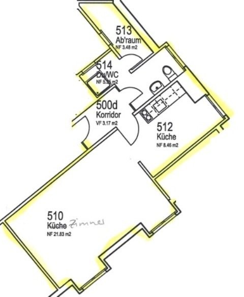 Appartement de 2 ½ pièces