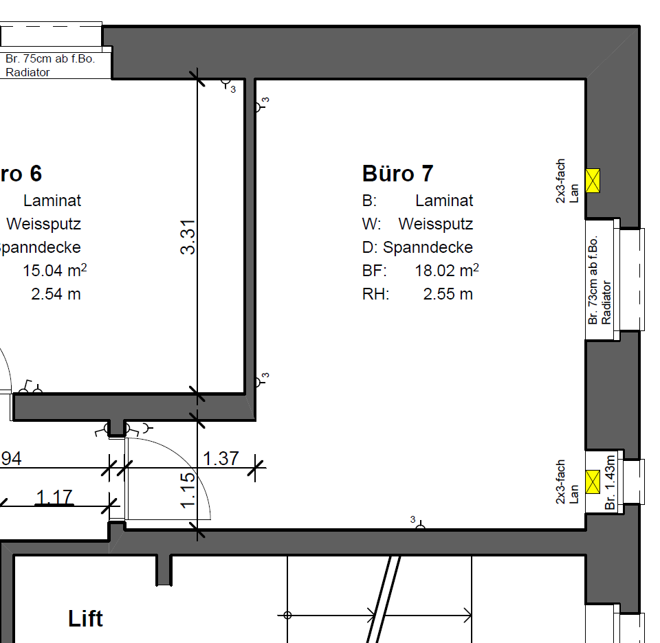 18m² office, photo 2 of 4