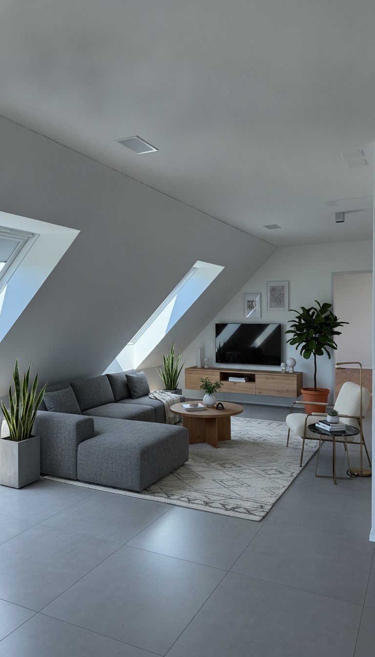2 ½ rooms roof flat