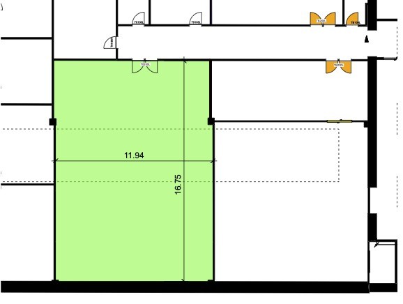 200m² commercial
