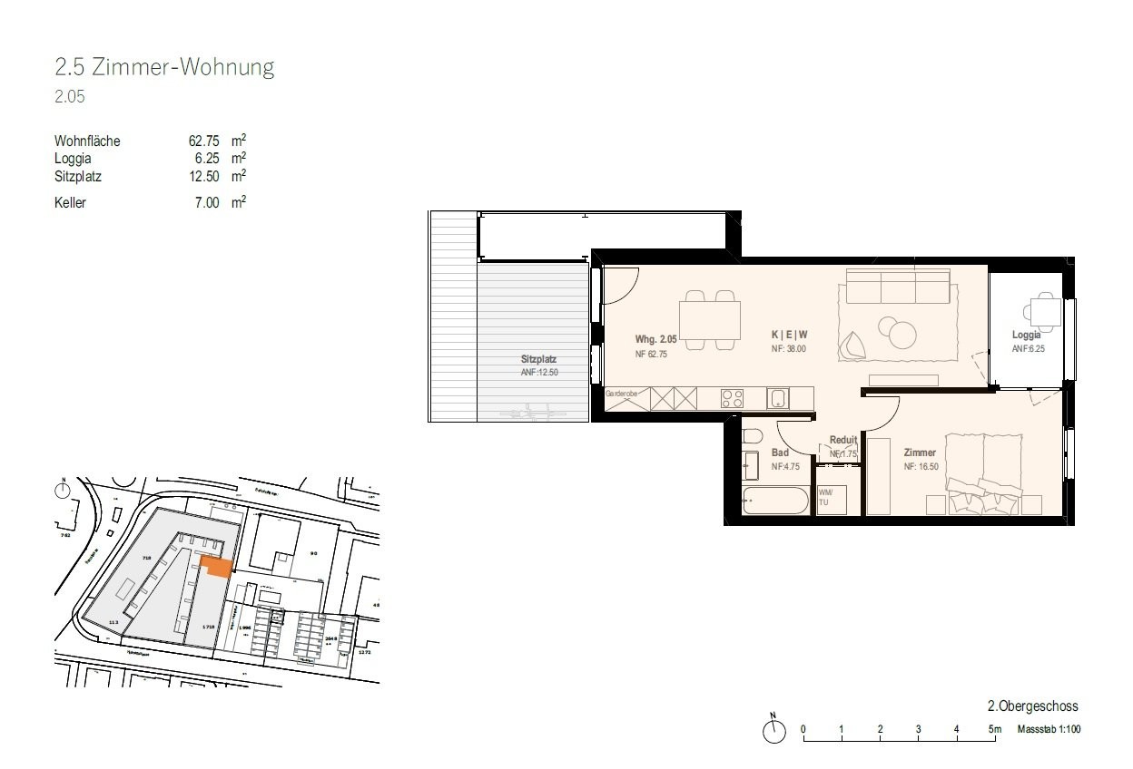 2 ½ rooms apartment, photo 8 of 8