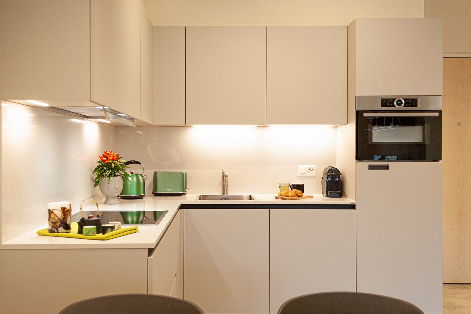 2 ½ rooms furnished flat