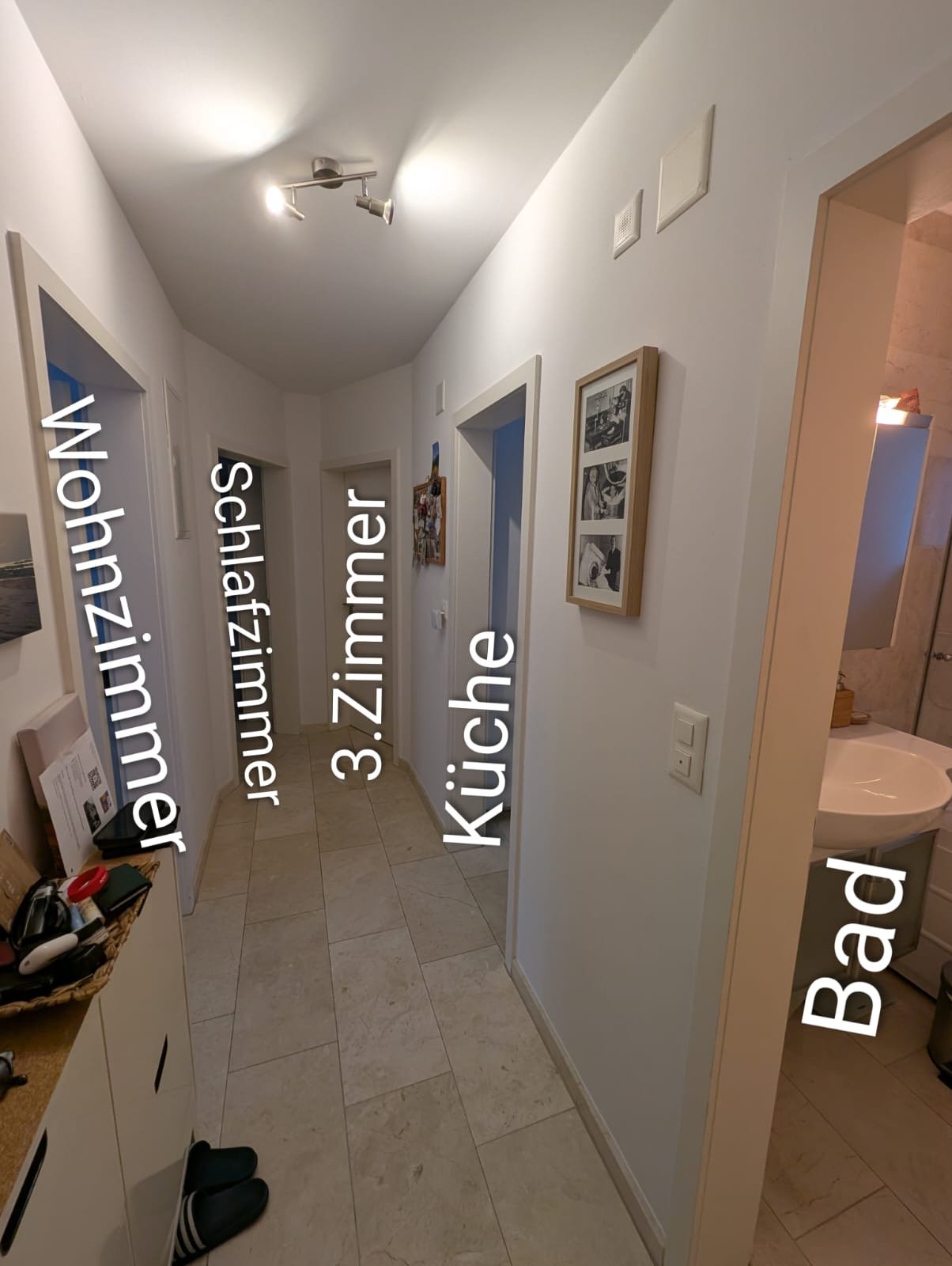 Camera in un appartamento condiviso