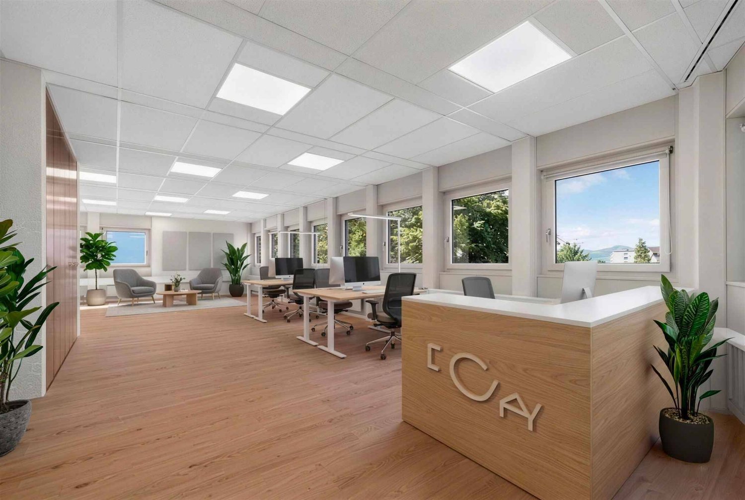 80m² office, photo 1 of 6