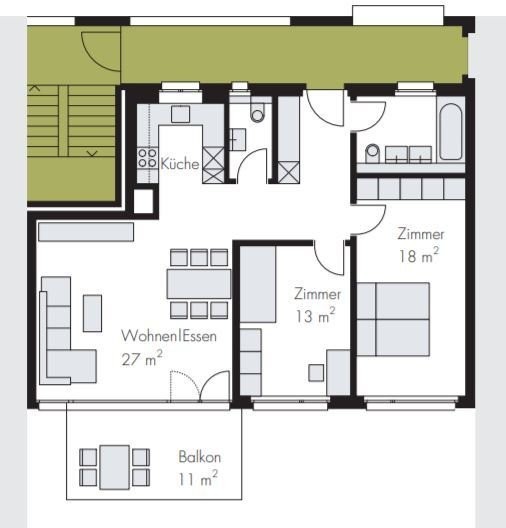 3 ½ rooms apartment, photo 10 of 10