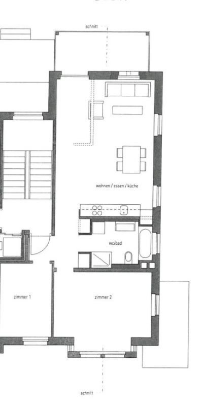 Appartement de 3 ½ pièces