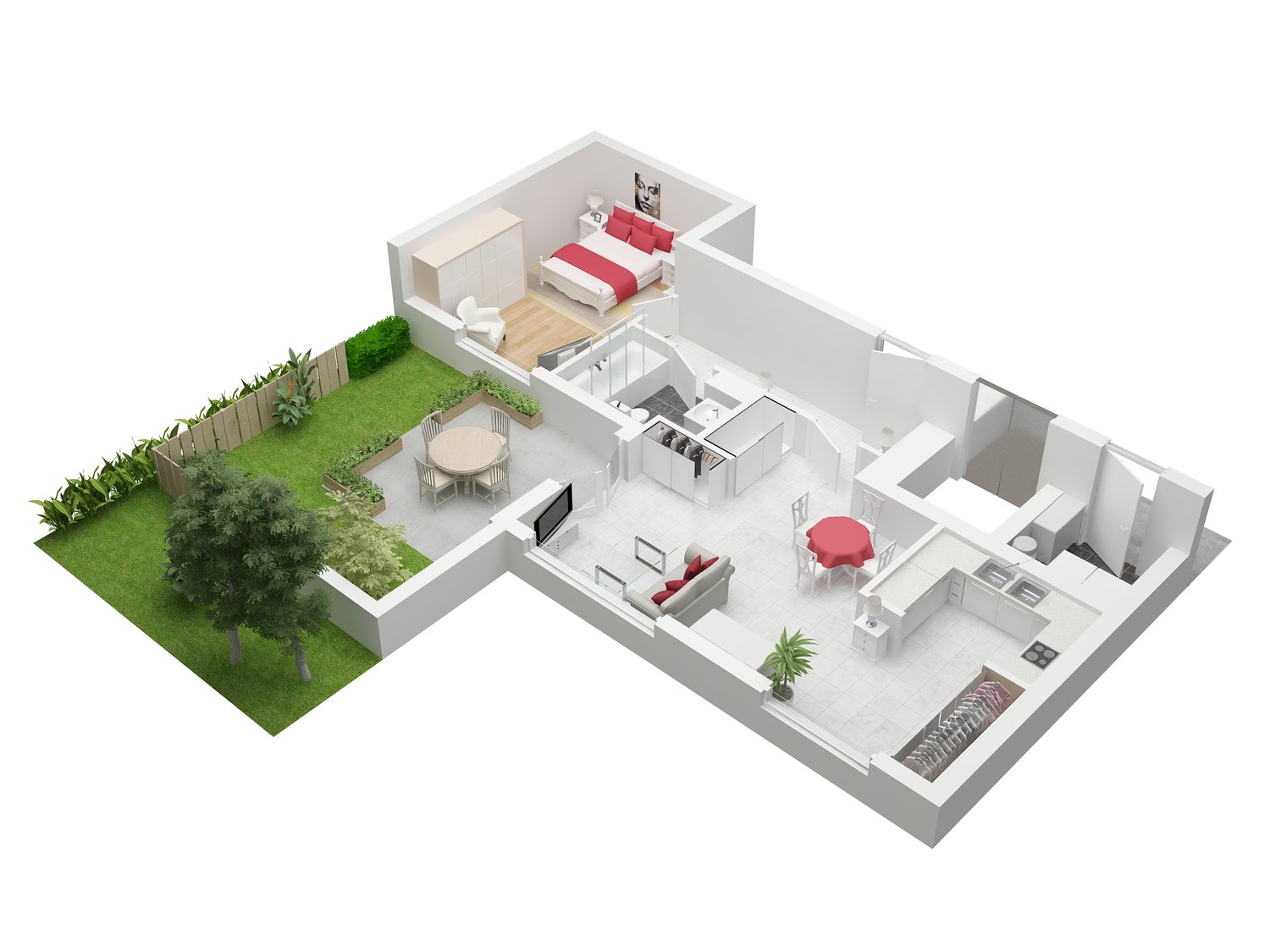 Appartamento arredato di 2 ½ locali