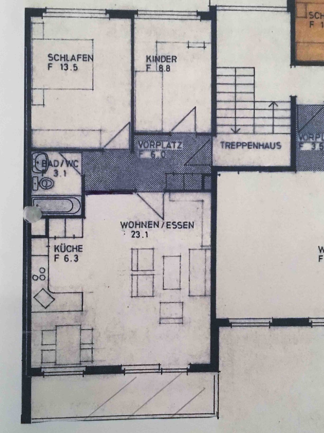 3 ½ rooms apartment, photo 9 of 10