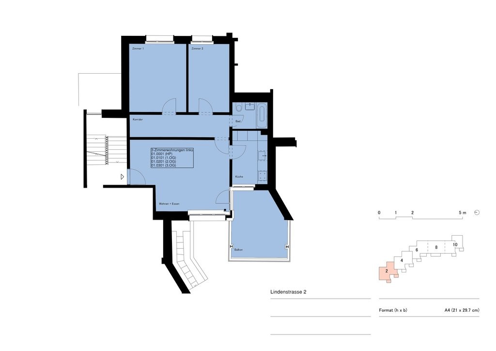 3 rooms apartment, photo 10 of 10