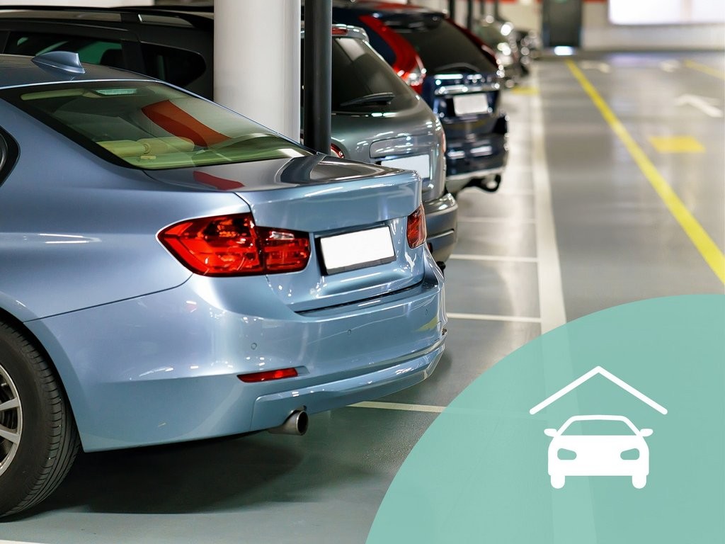 Posto auto sotterraneo di 11m²