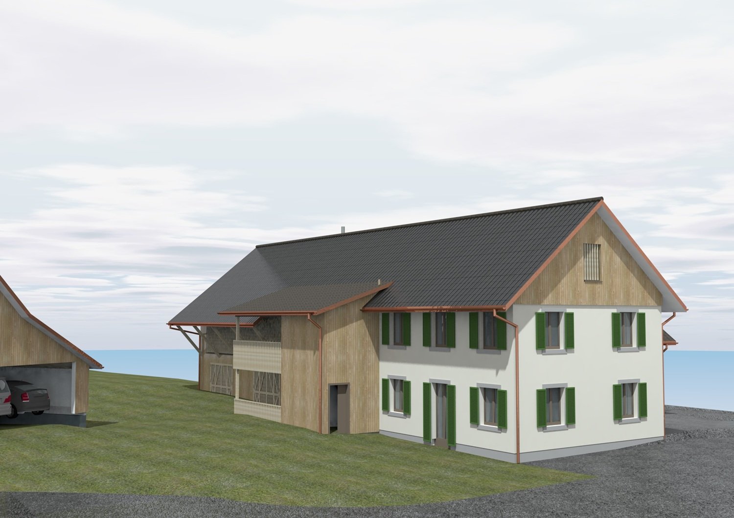 3 ½ pièces appartement