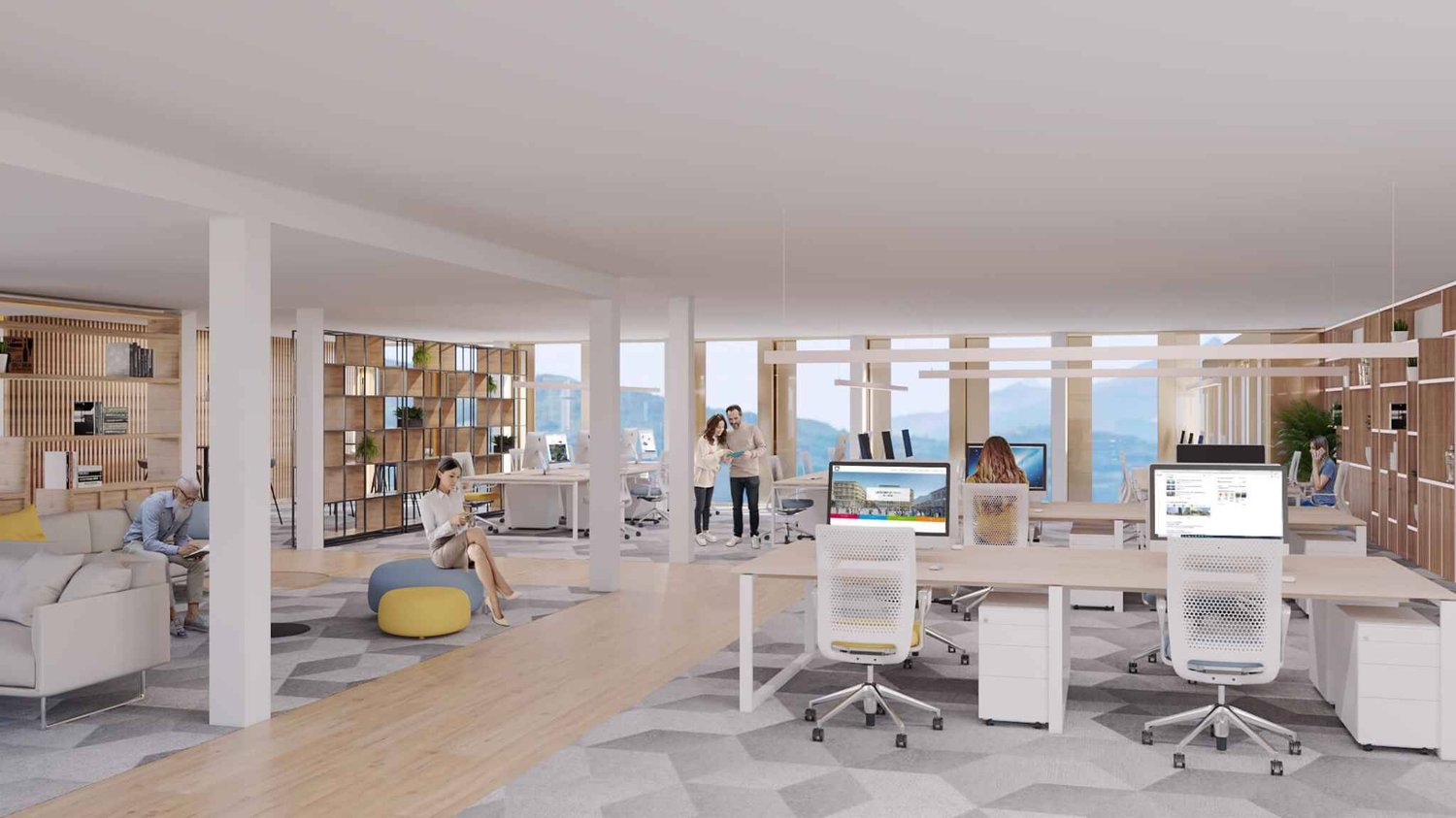 1100m² office, photo 4 of 5