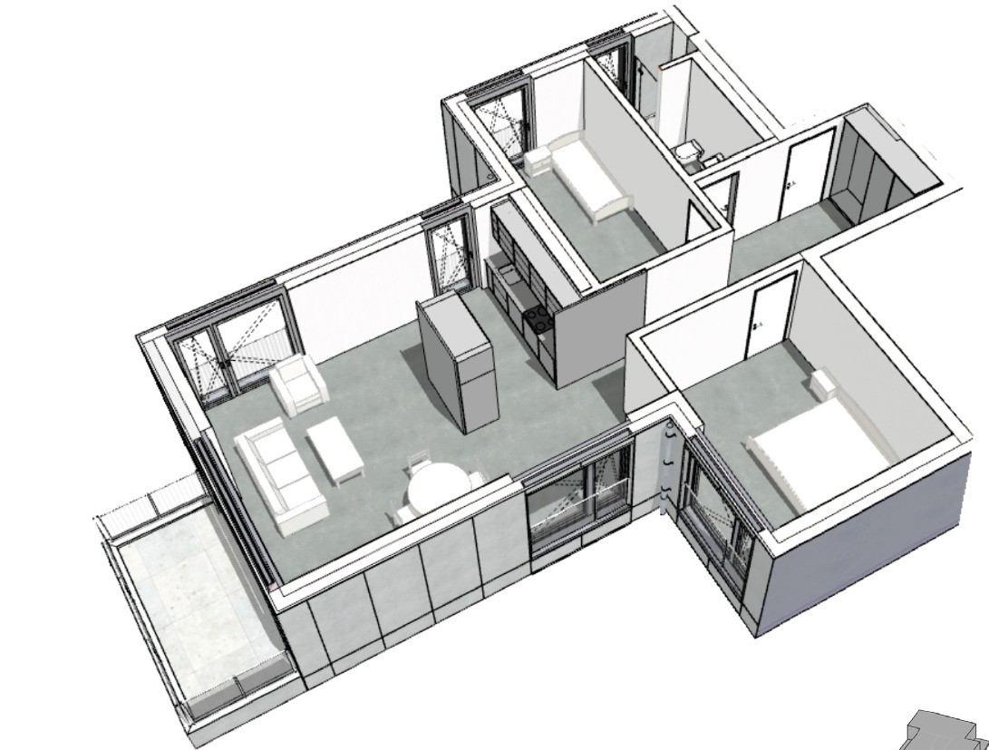 3 ½ Zimmer-Wohnung
