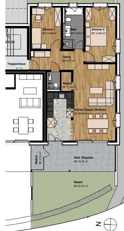 3 ½ rooms apartment, photo 10 of 10