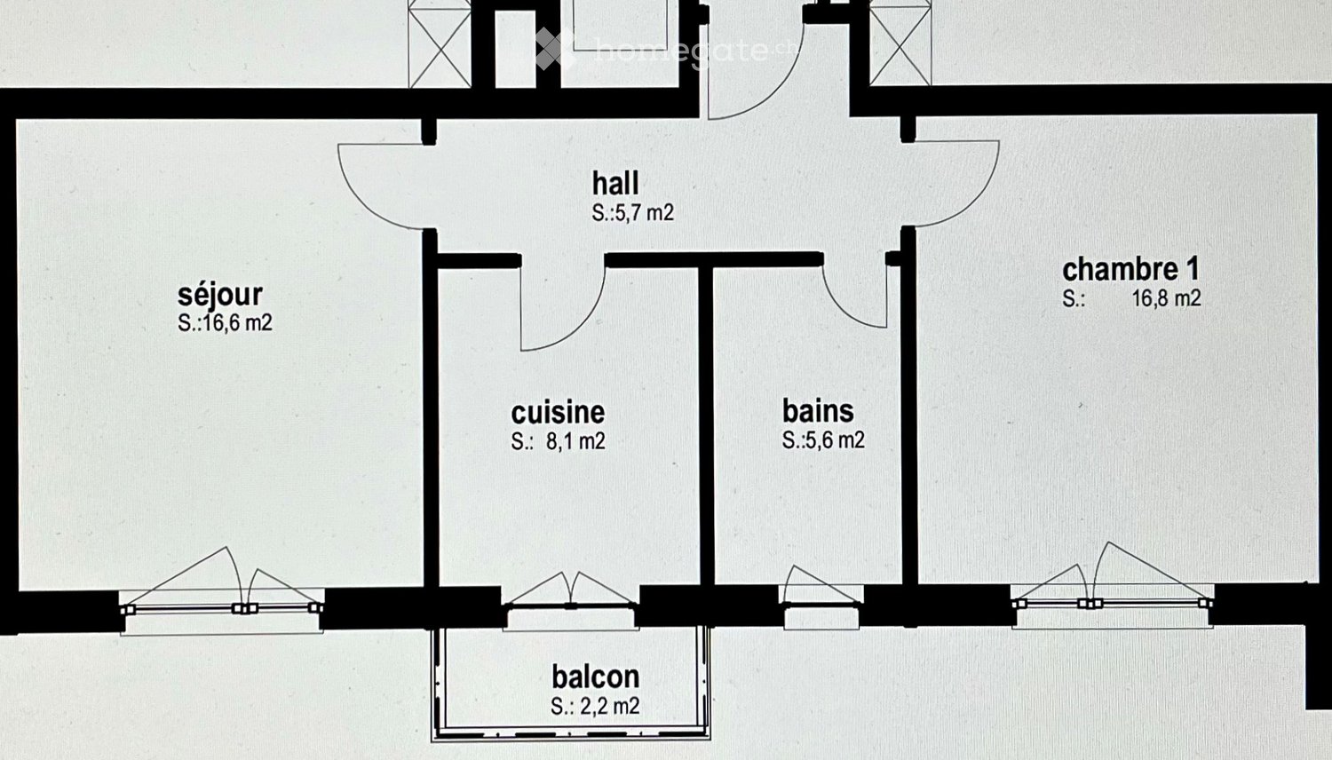 2 ½ rooms apartment, photo 1 of 5