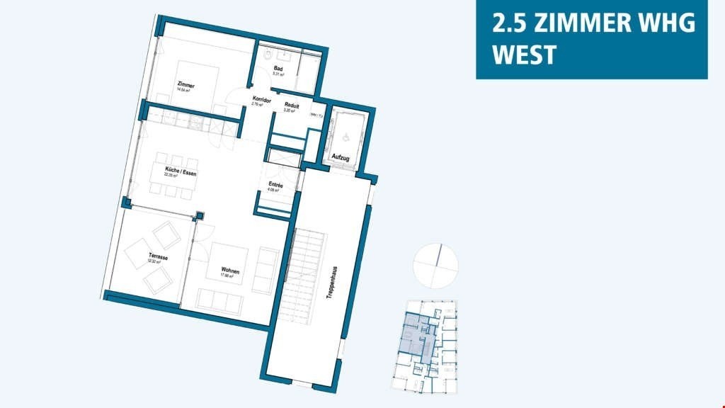 2 ½ rooms apartment, photo 6 of 7