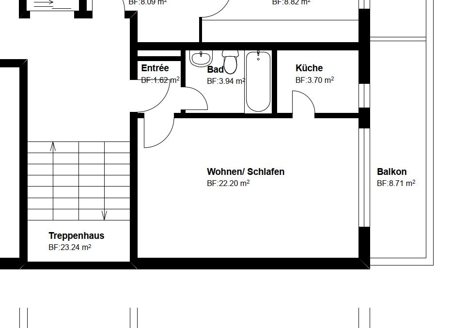 1 ½ rooms apartment, photo 9 sur 10