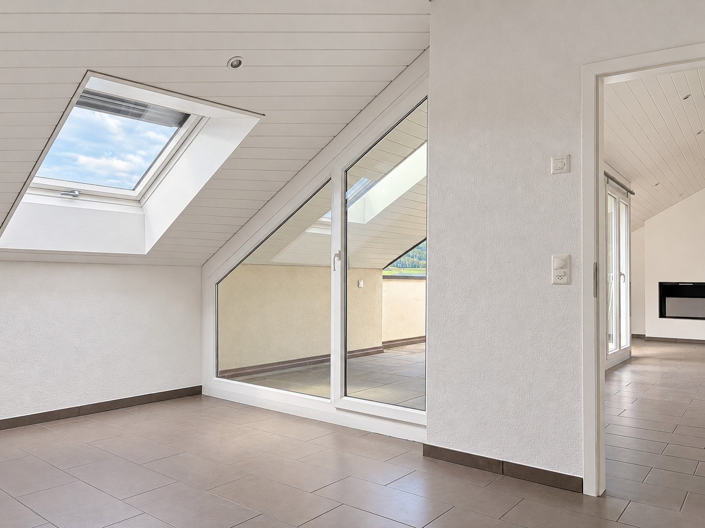 3 ½ rooms roof flat